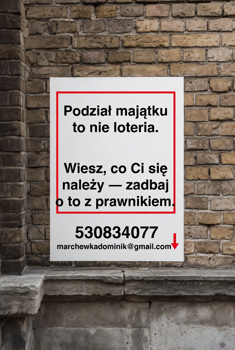 adwokat kraków - podział majątku po rozwodzie